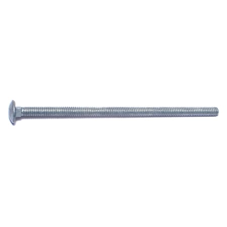 Midwest Fastener Carriage Bolt, Square Neck, 20 (Coarse), 5-1/2 in L, Steel, Hot Dipped Galvanized, 100 PK 05484